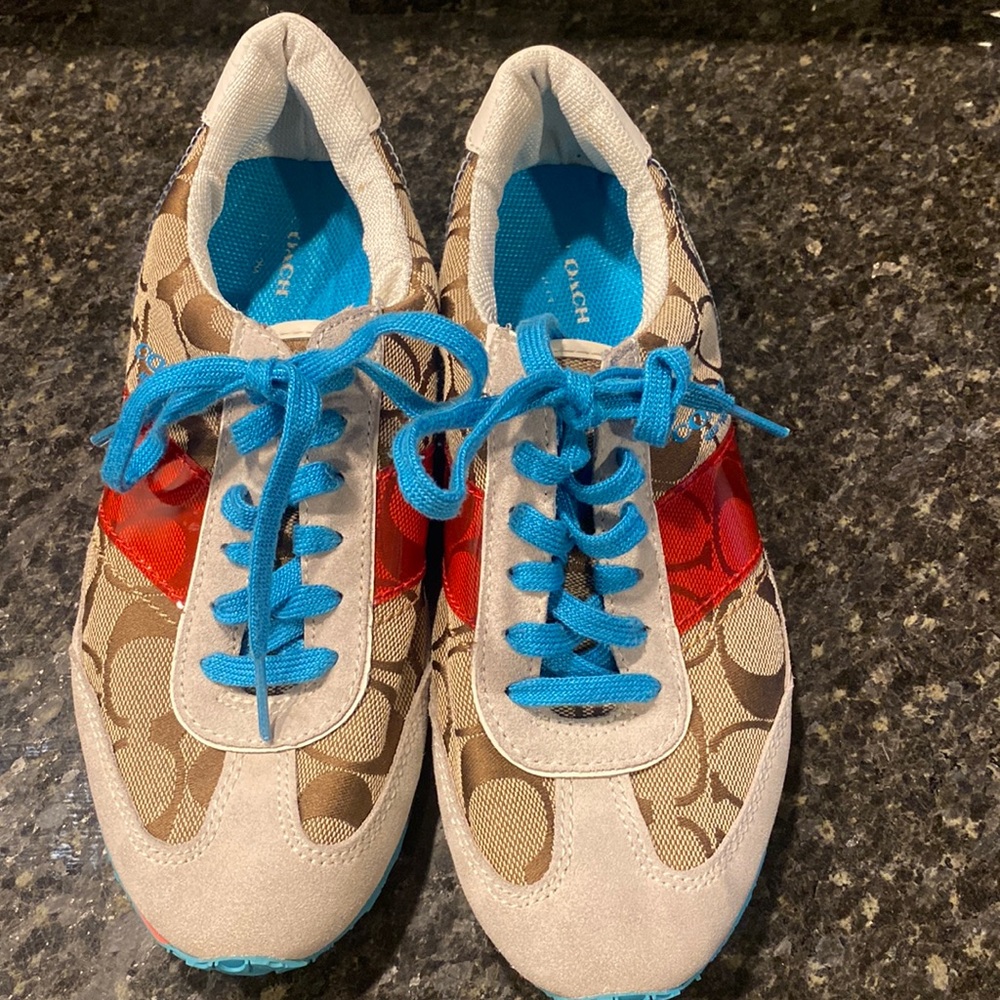 Coach tennis shoes 6.5